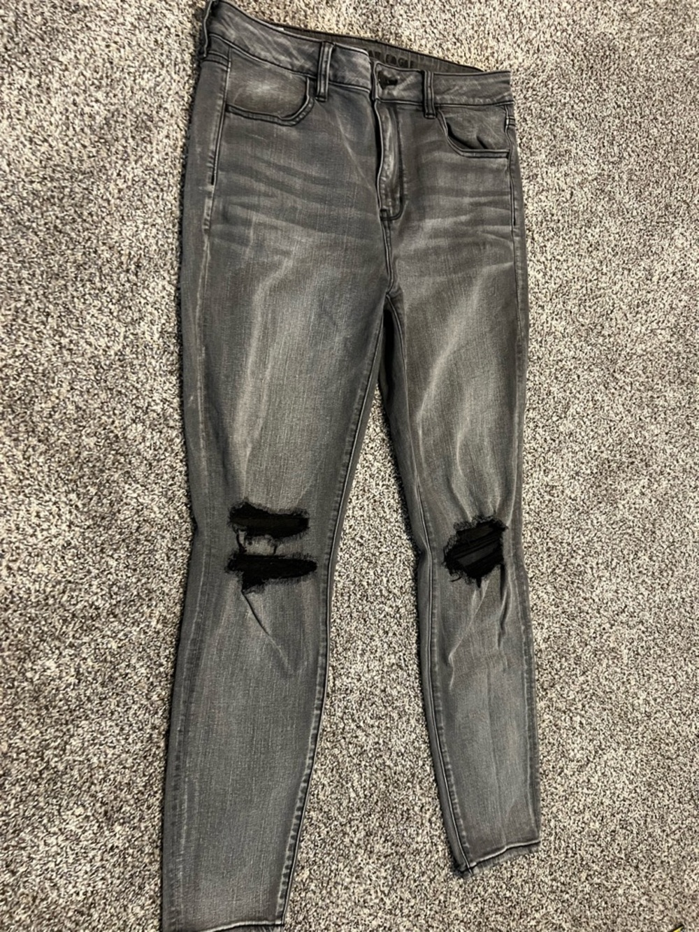 American Eagles Hi-rise Black Jeggings